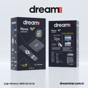 Dreamstar Nova | Tv (12 AY PREMİUM ÜYELİK HEDİYELİ) 4k Lisansli Android Tv Box | 32gb Hafıza