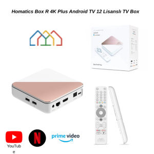 Homatics TV Box 4K V2 2GB RAM 64GB Android TV Box | Türkiye Garantili